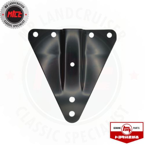 top down view of Front Bumper Bracket for 40 Series Landcruiser BJ FJ HJ Genuine OEM Toyota