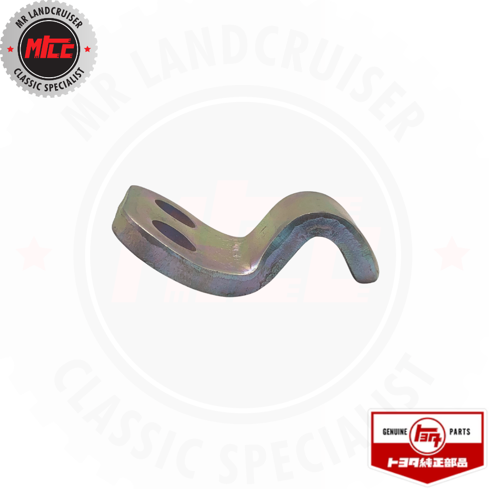 horizontal side view of Genuine Toyota Spare Wheel Carrier Support for toyota landcruiser