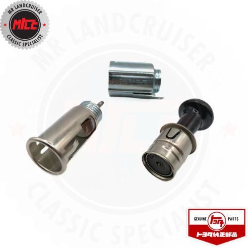 Cigarette lighter for toyota landcruiser 40, 45 and 55 series with the 3 components