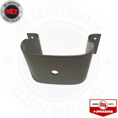 Side view of Left Rear Bumper Bar End for Landcruiser 40 Series