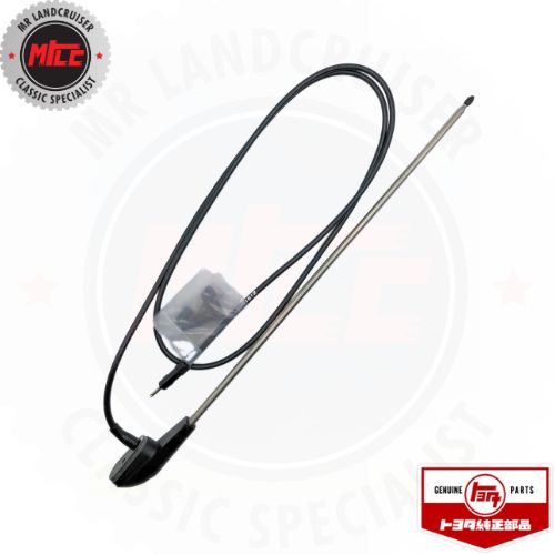 Genuine Toyota Landcruiser Antenna Assy with Holder suits 40 Series BJ FJ HJ models