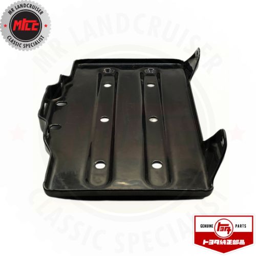 Vertical front view of Landcruiser 40 series Battery Tray BJ60 FJ62 HJ60
