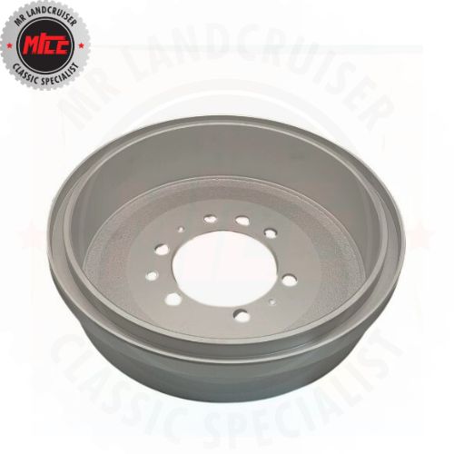 Another side angle view of Toyota Landcruiser 4WD Rear Brake Drum that suits 40 60 70 & 75 series landcruisers