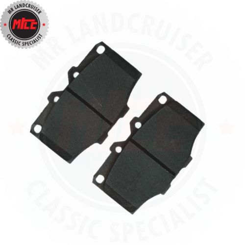 close up of 2 of DB288 4WD Front Disc Brake Pads for Toyota Landcruiser 40 Series 60 Series 70 Series landcruisers
