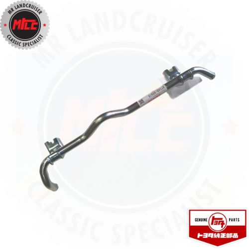 Front view of Genuine Toyota Landcruiser Heater Water Hose Pipe for 2H Hardline