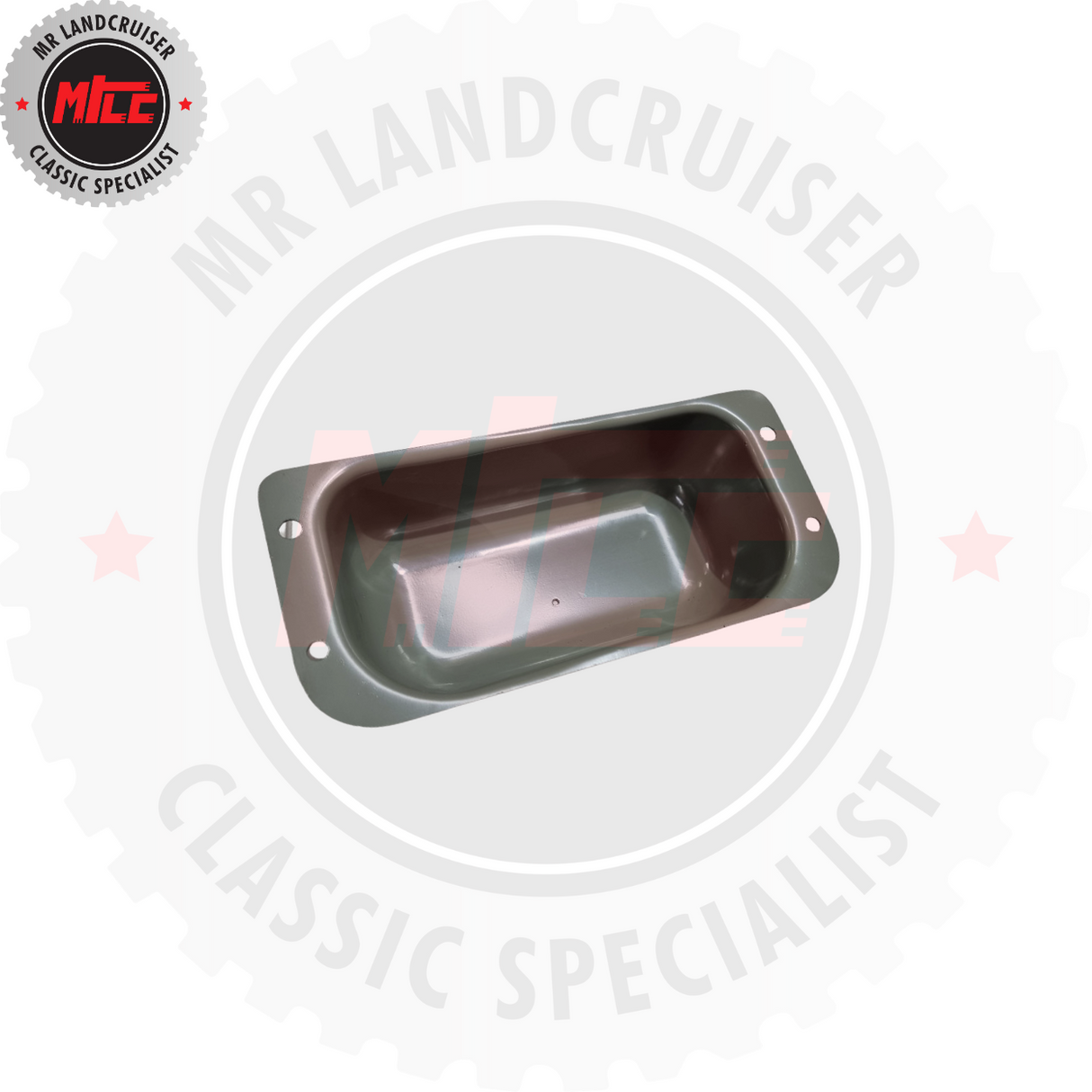 rear view of Windscreen Motor Cover suits 40 Series Toyota Landcruiser