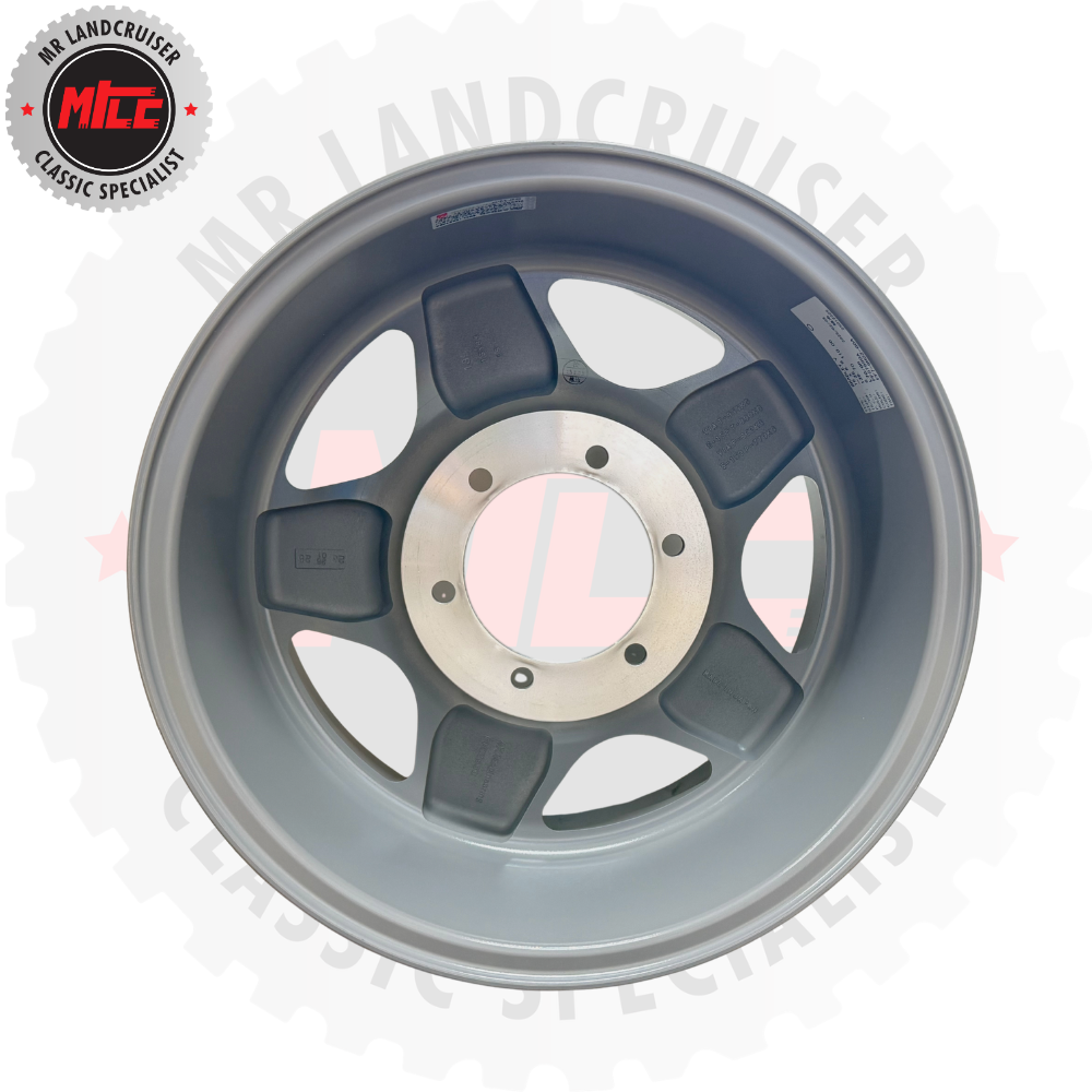 Bradley V 16" Alloy Wheels suits 40 60 & 70 Series Toyota Landcruiser