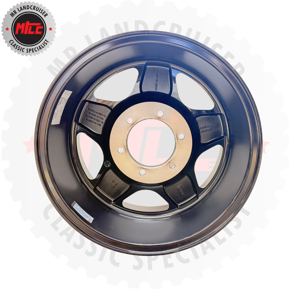 Bradley V 16" Alloy Wheels suits 40 60 & 70 Series Toyota Landcruiser