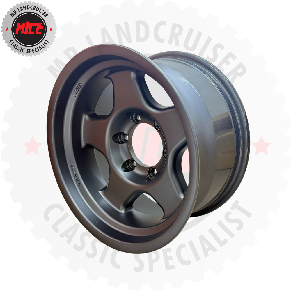 Bradley V 16" Alloy Wheels suits 40 60 & 70 Series Toyota Landcruiser