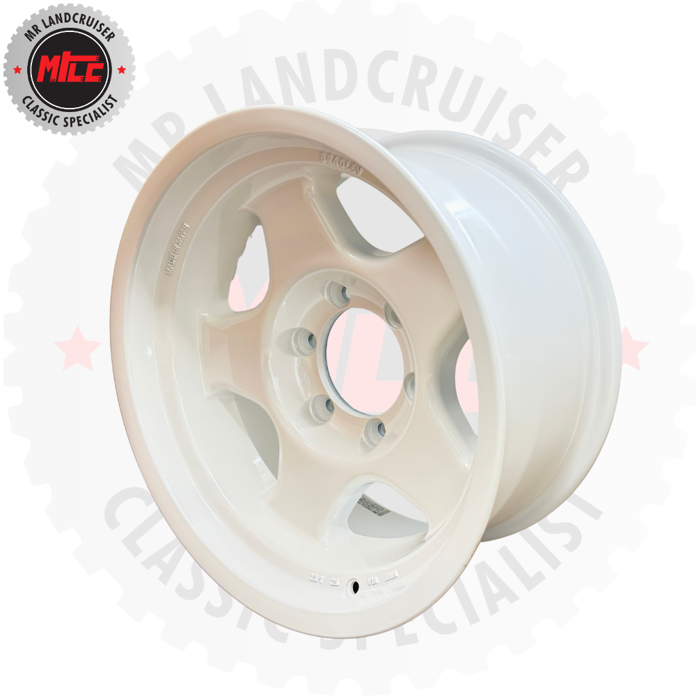 Bradley V 16" Alloy Wheels suits 40 60 & 70 Series Toyota Landcruiser