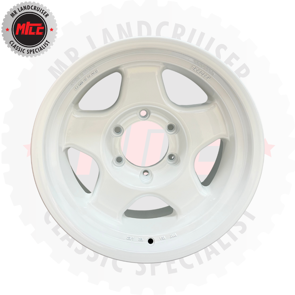 Bradley V 16" Alloy Wheels suits 40 60 & 70 Series Toyota Landcruiser