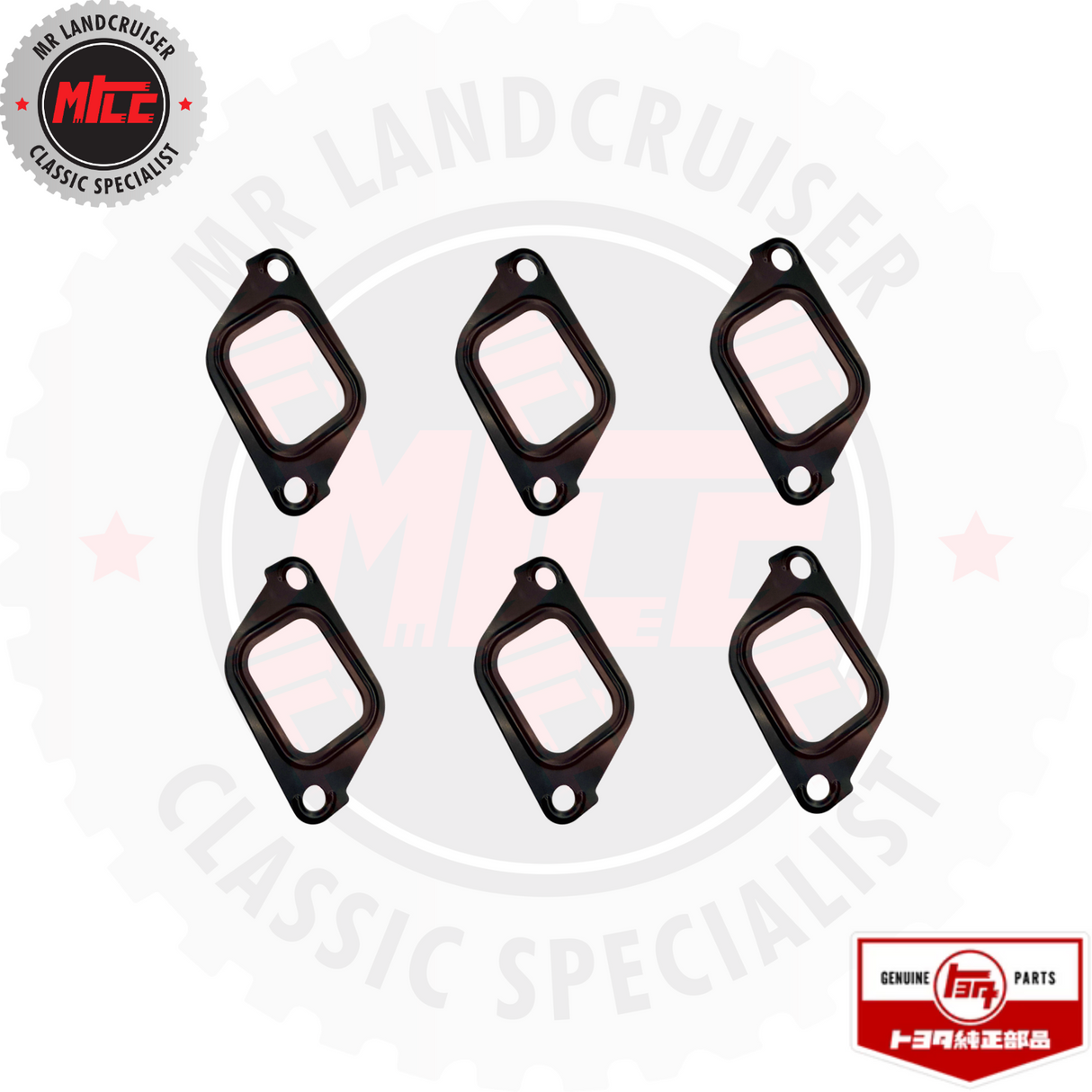 Genuine Toyota 2H Intake Manifold Gasket 40, 60, 70 Series