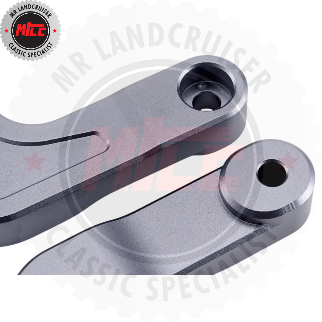Grey Aluminium Grab Handle suits 70 Series Toyota Landcruiser Single Cab