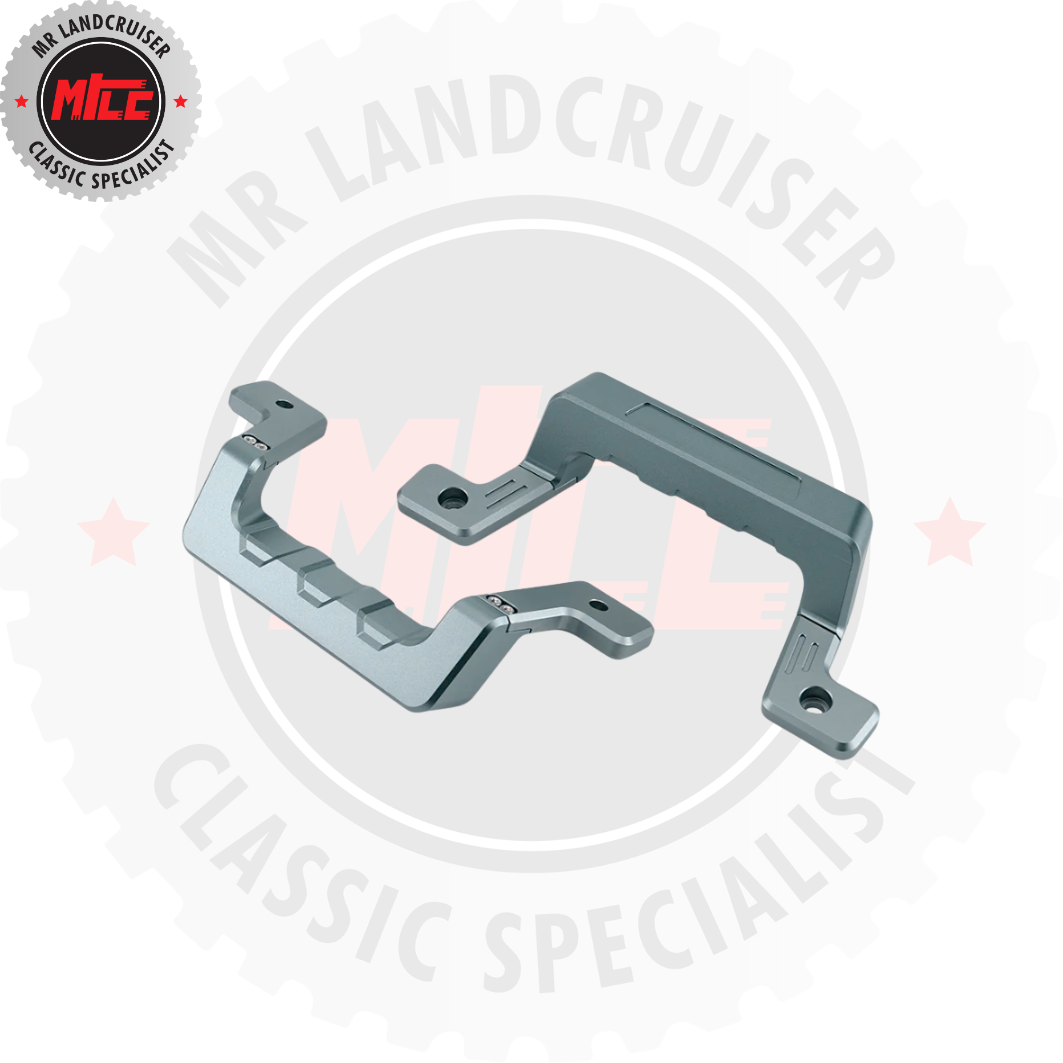 Grey Aluminium Grab Handle suits 70 Series Toyota Landcruiser Single Cab