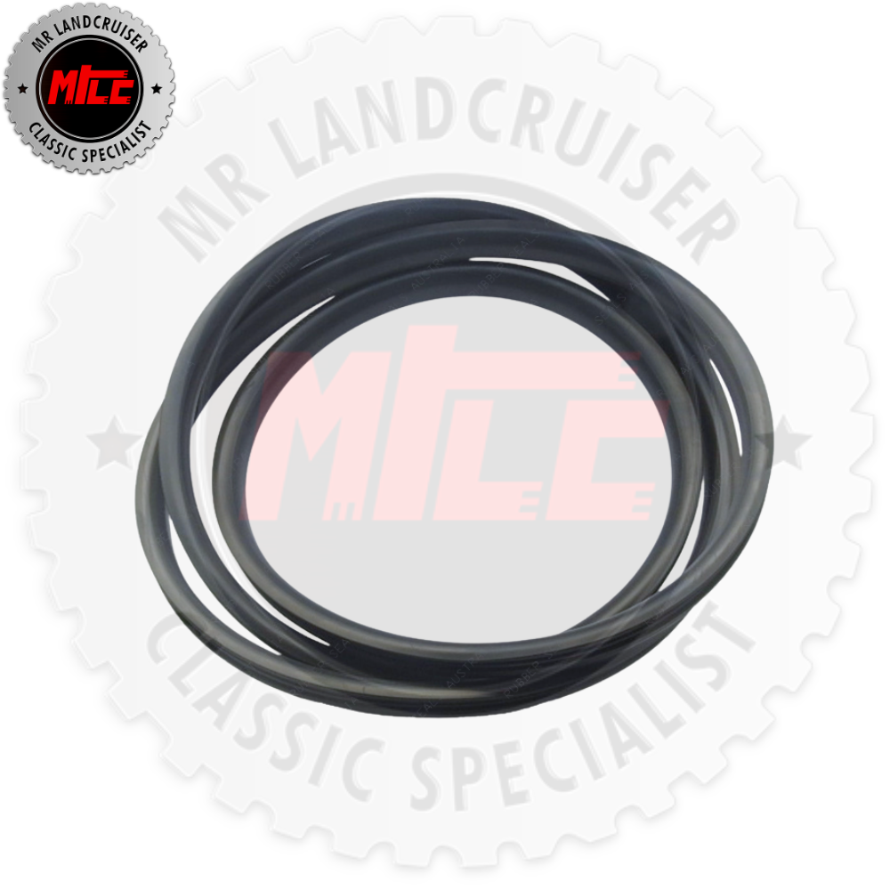 Upper Tailgate Glass Seal All Black suits FJ60 Toyota Landcruiser