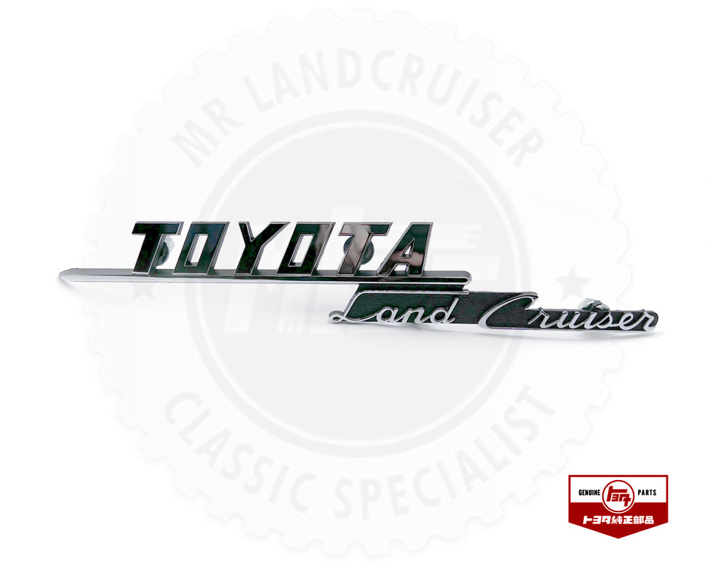 Genuine Toyota Landcruiser Badge
