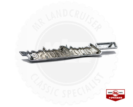 Genuine Landcruiser Side Apron Badge (01/75 - 06/80)