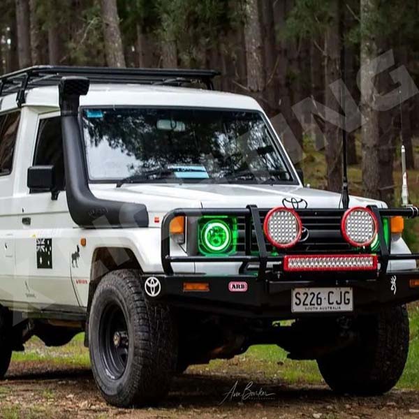 Black White and Green Install 1