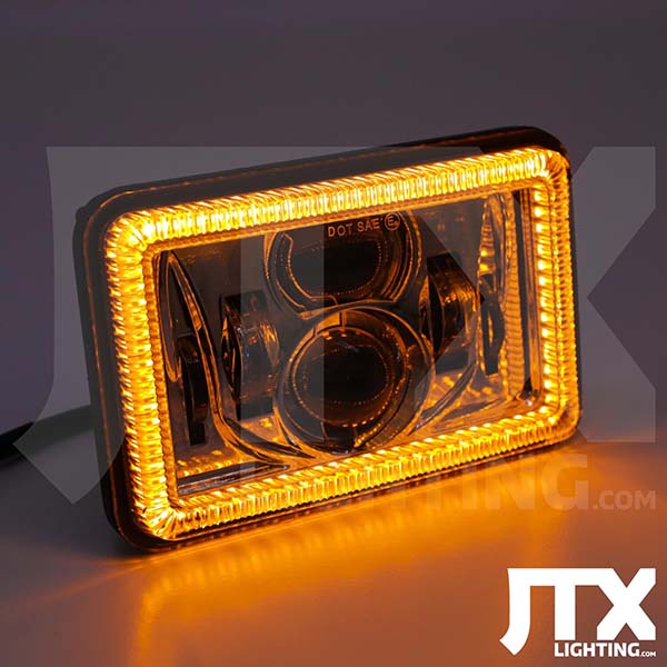 JTX 4″x6″ LED Headlights
