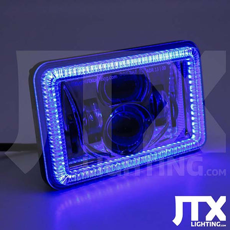 JTX 4″x6″ LED Headlights