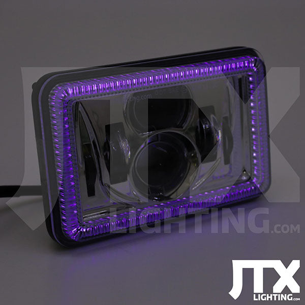 JTX 4″x6″ LED Headlights