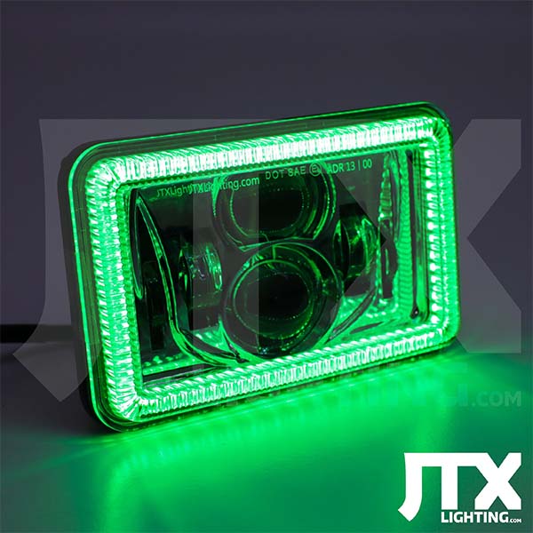 JTX 4″x6″ LED Headlights