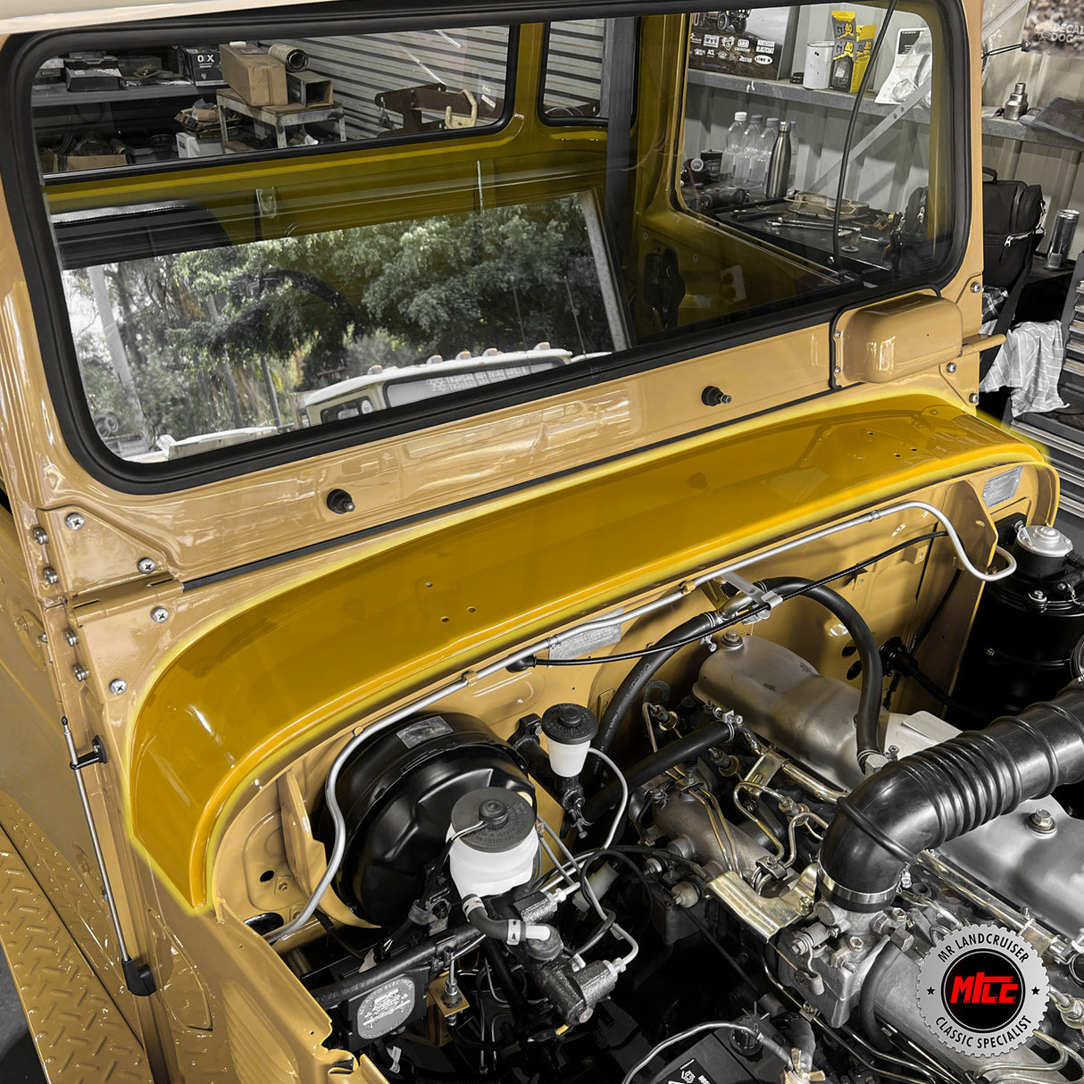 Øvre kappepanel til 40 Series Landcruiser