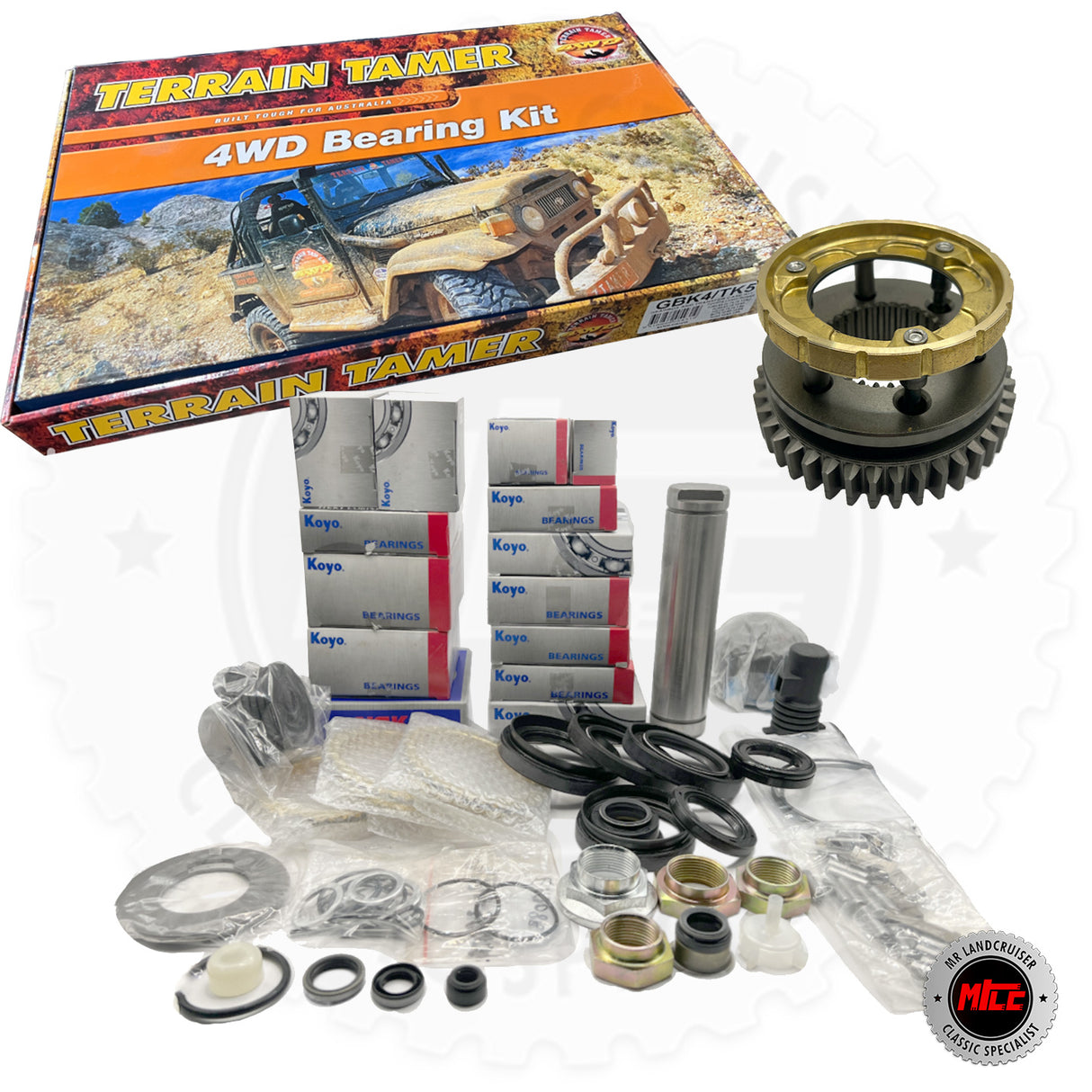H55F 5-Speed Gearbox Rebuild Kit (38mm Idler Shaft)