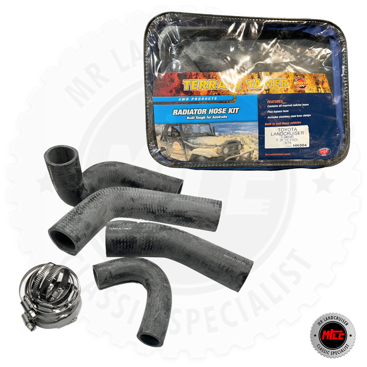 Kølerslangesæt til FJ40, FJ45 Landcruiser 03/69 - 08/76