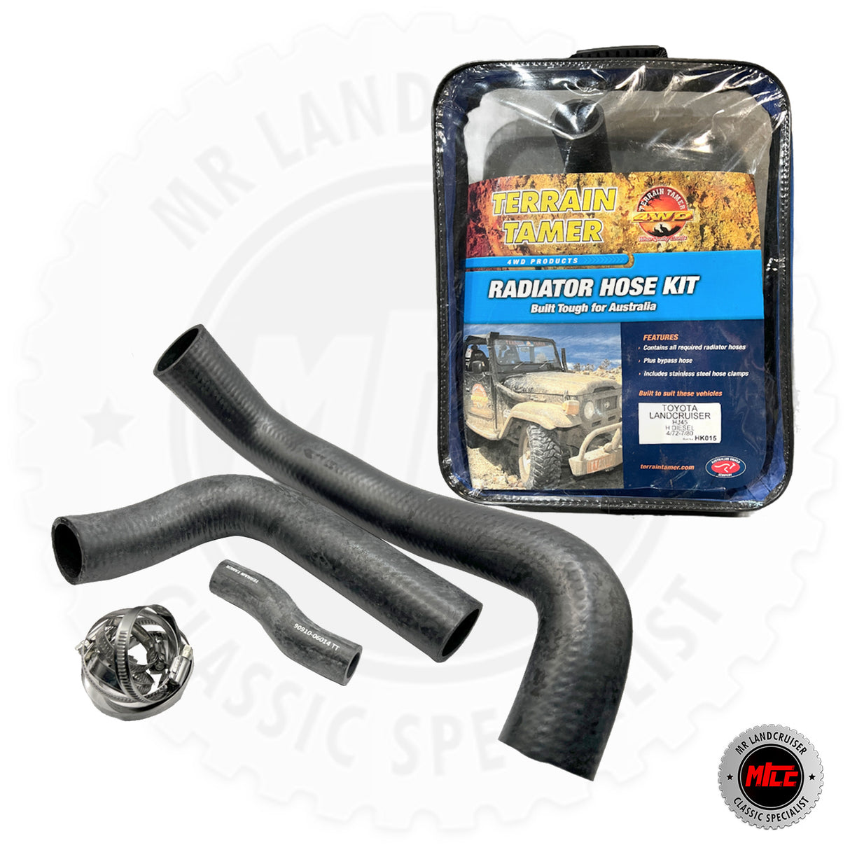 Kølerslangesæt til HJ45 Landcruiser 04/72 - 08/80