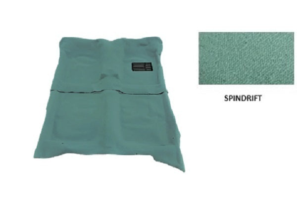 Loop Pile Carpet Floor - 60 Series Landcruiser with Bucket Seats 1980-1990