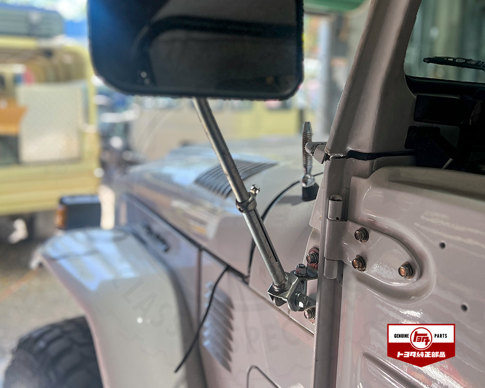 Early Exterior Pressed Mirror Head for 40 Series Landcruiser