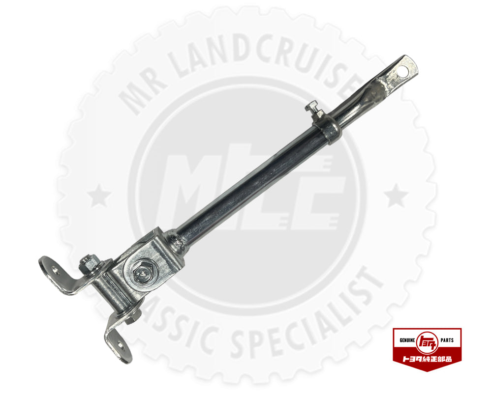 close up of Genuine Toyota Telescopic Mirror Arm for 40 Series Landcruiser