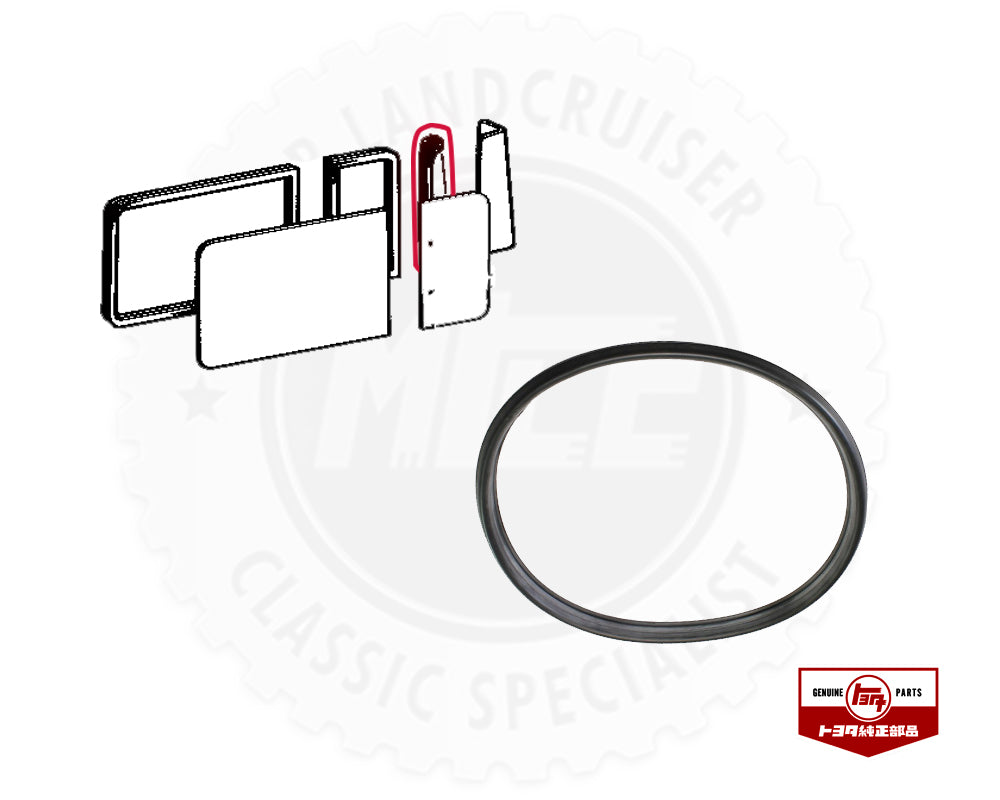 Rear Curved Glass Seal for Short-Wheel Base
