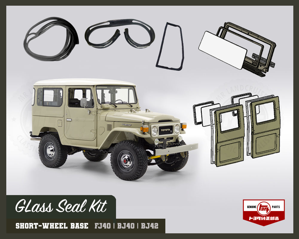 Short-Wheel Base Glass Seal Kit