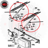 40 series wiper arm exploded diagram