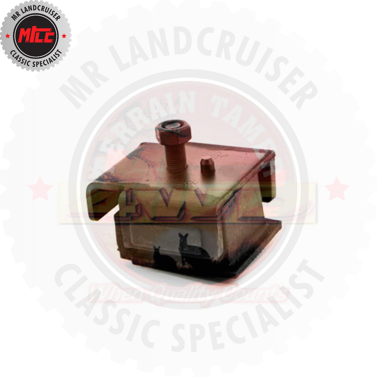 Engine Mount Front B 3B suits 40 Series & 60 Series Toyota Landcruiser ...