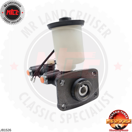 front view of Brake Master Cylinder suits Toyota Landcruiser 40 60 & 70 Series 