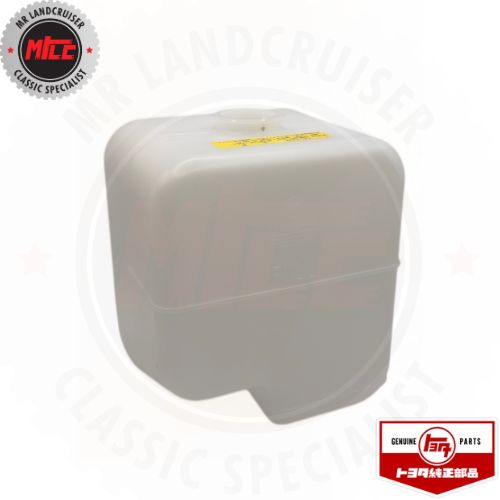 Genuine Toyota LandCruiser 60 Series Overflow Coolant Tank – BJ 3.4L Diesel – OEM Bottle 16480-90A00