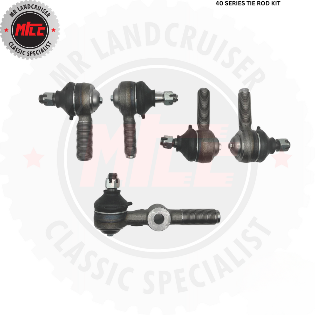 another view of Terrain Tamer Tie Rod Kit for Toyota Landcruiser 40 Series