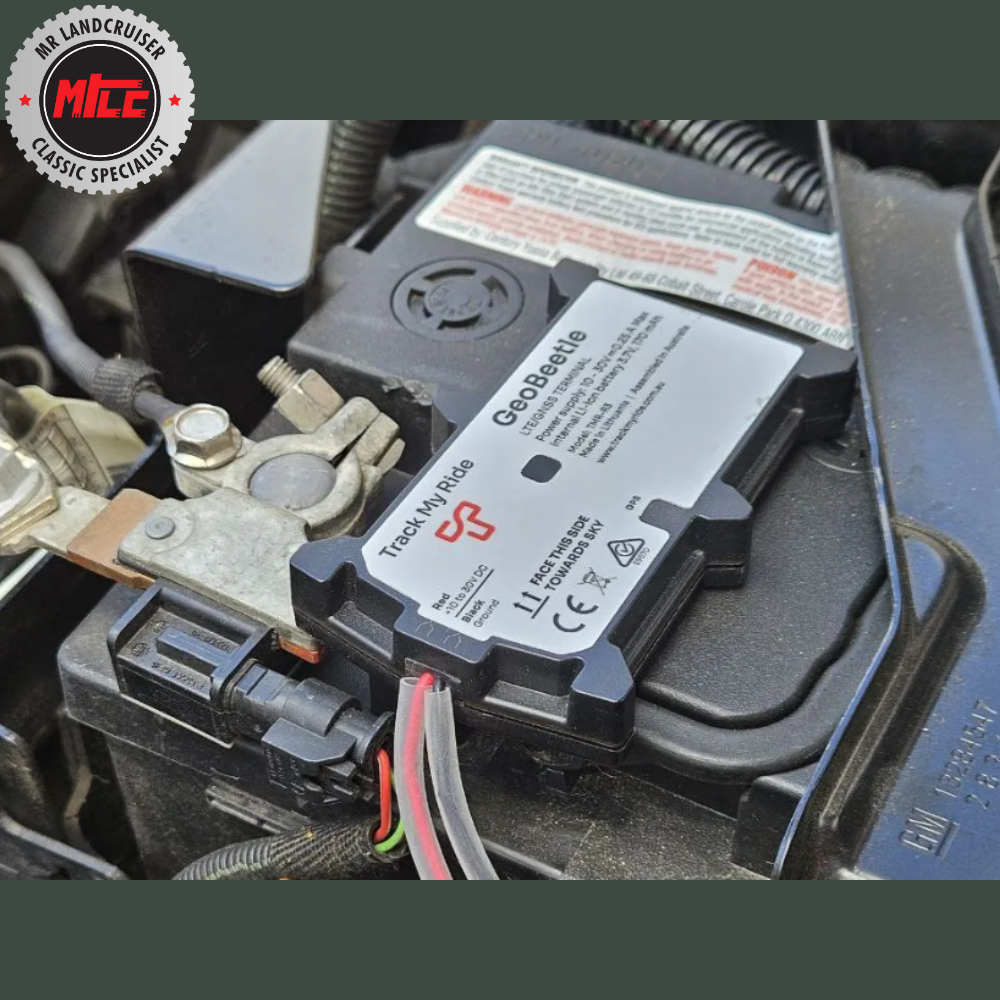 installed track my ride live tracker for Toyota Landcruiser