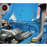 LCS 3.5" Stainless Steel Snorkel – Toyota Landcruiser 40 Series | Laser Cut Bracket | LH or RH