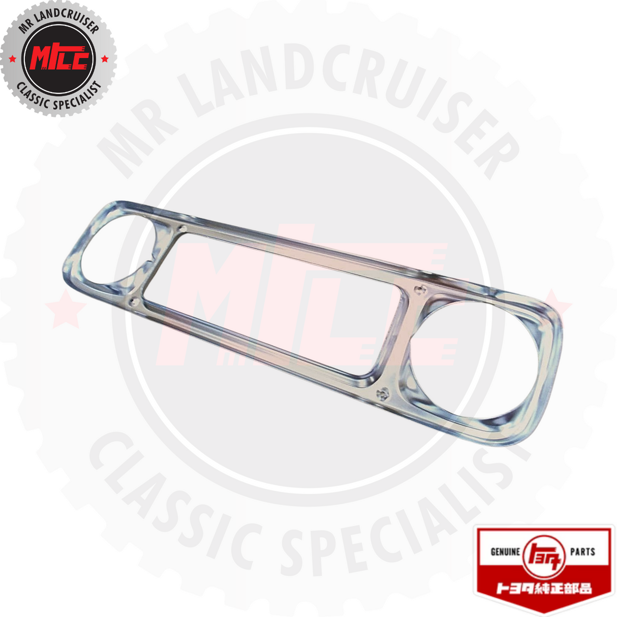 Genuine Front Chrome Grill Bezel for Toyota Landcruiser BJ40 FJ40 