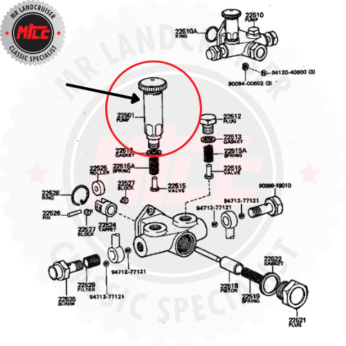 Fuel Priming Pump installation diagram