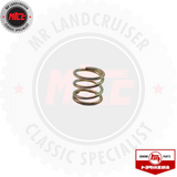 close up of Genuine Toyota Filter Element Spring suits 40 Series and 60 Series Landcruiser	