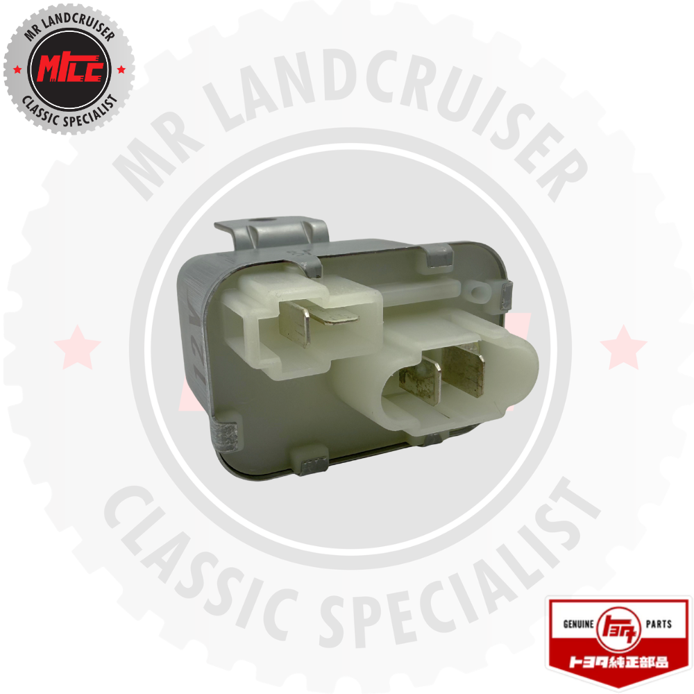 side view of Genuine Starter Relay Assembly suits 40 Series Toyota Landcruiser 