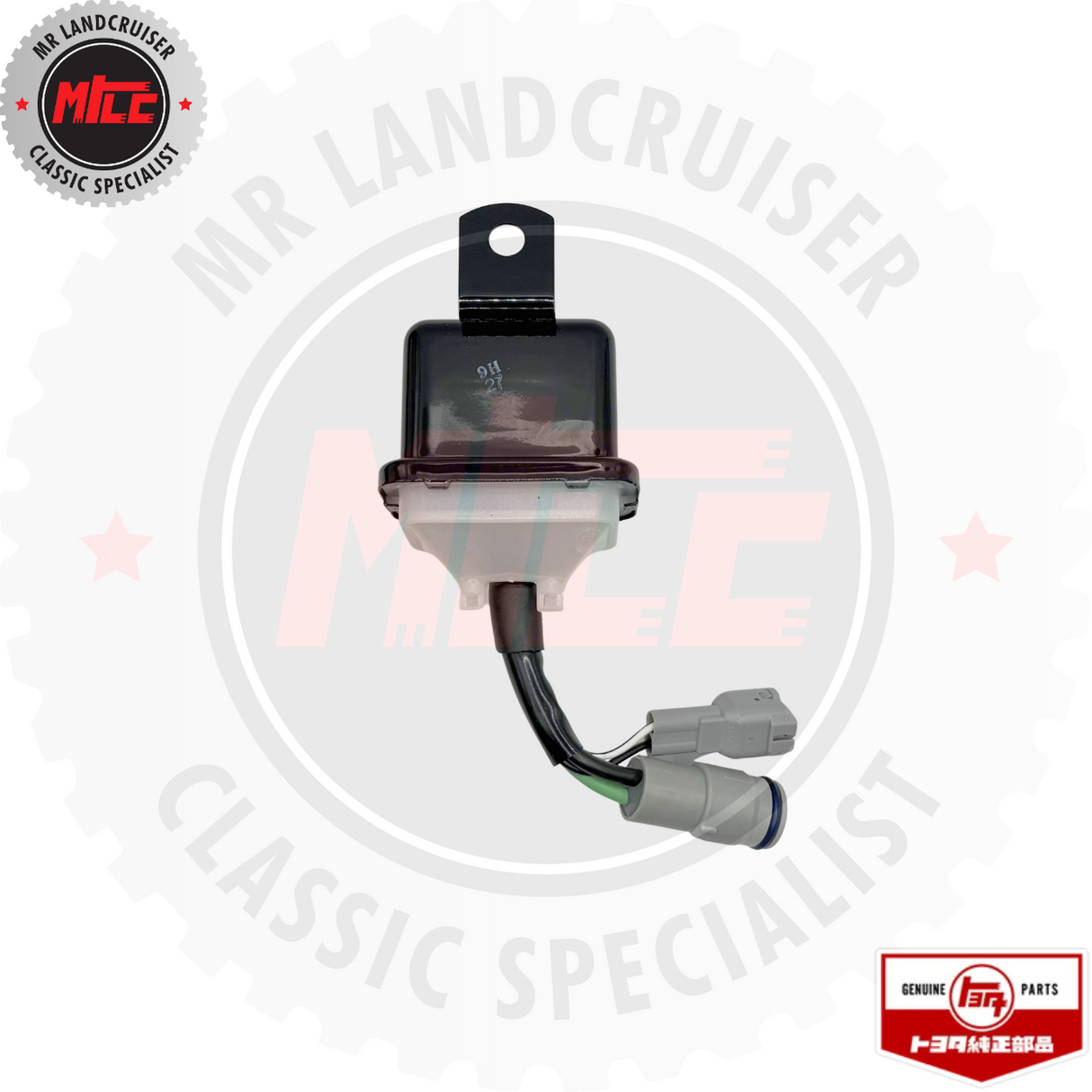 rear view of Genuine Toyota Relay Glow Plug Sub suits 70 Series Toyota Landcruiser 1/1990 - 5/1998	