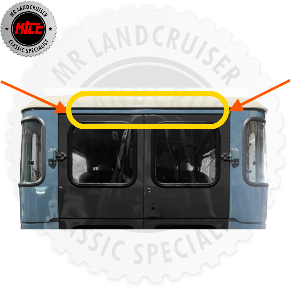 Barn Door Upper Support Panel suits 40 Series Toyota Landcruiser SWB & Troopy