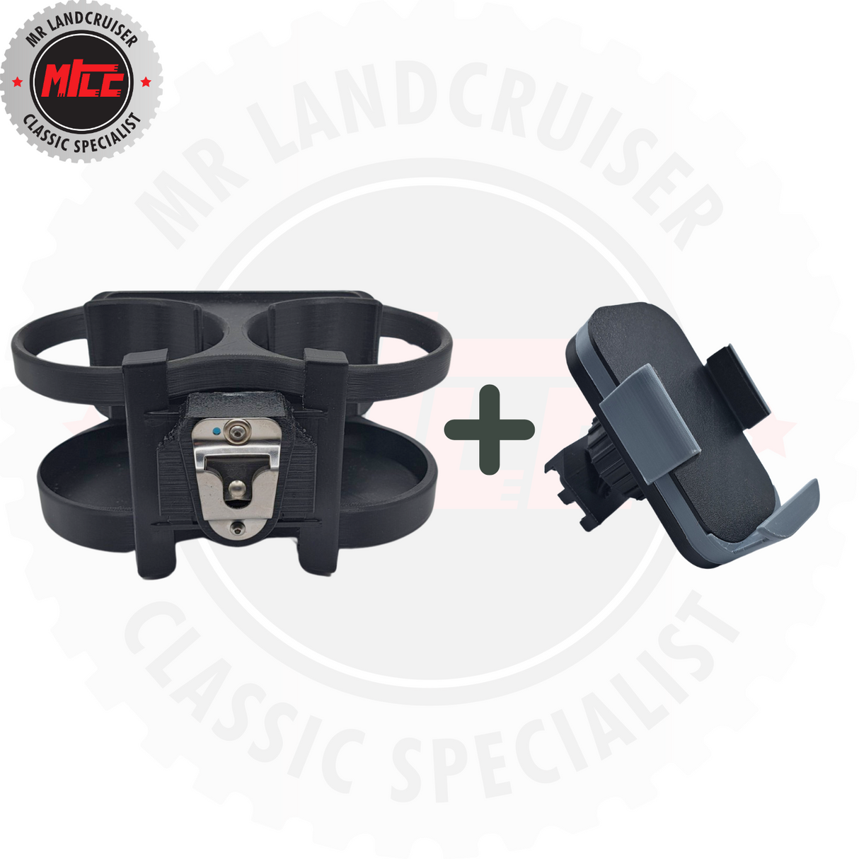 40 series toyota landcruiser cup holder and phone holder