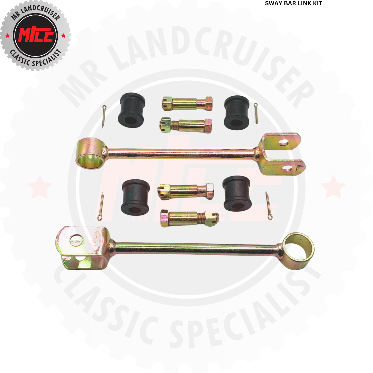 another view of Toyota Landcruiser 40 Series Sway Bar Link Kit